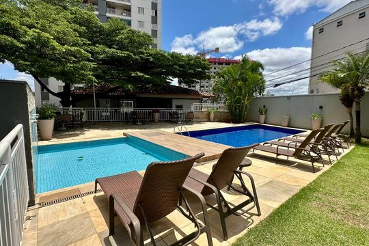 Área comum - Piscina de apartamento à venda com 3 quartos, 100m² em Pampulha, Belo Horizonte