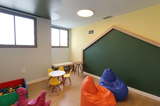 Área comum - Brinquedoteca de apartamento à venda com 3 quartos, 81m² em Petrópolis, Porto Alegre