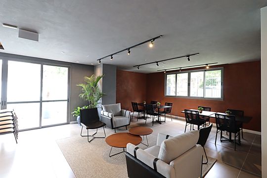 Área comum -  de apartamento à venda com 3 quartos, 81m² em Petrópolis, Porto Alegre