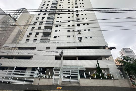 Fachada do Prédio de apartamento para alugar com 2 quartos, 65m² em Itararé, São Vicente