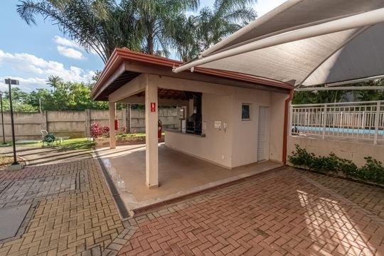 Área comum - Churrasqueira de apartamento para alugar com 2 quartos, 57m² em Jardim Dulce (nova Veneza), Sumaré