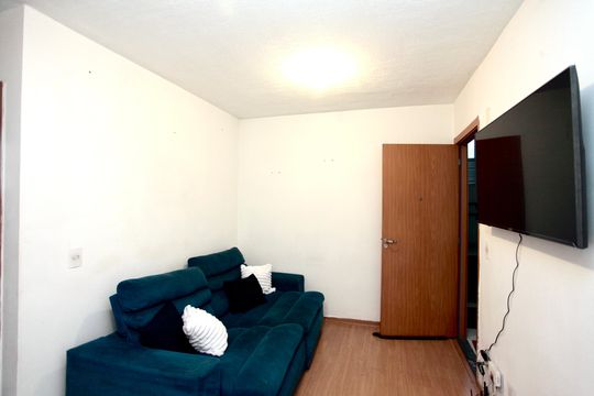Sala de apartamento à venda com 2 quartos, 40m² em Tres Barras, Contagem