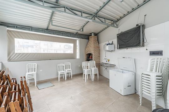Área comum - Churrasqueira de apartamento para alugar com 2 quartos, 58m² em Vila Água Funda, São Paulo