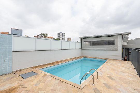 Área comum - Piscina de apartamento para alugar com 2 quartos, 58m² em Vila Água Funda, São Paulo