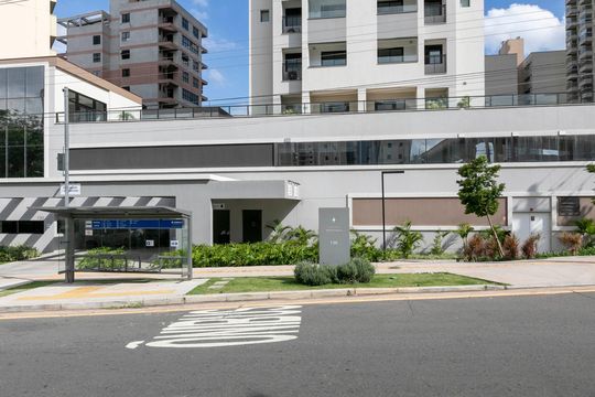 FACHADA DO IMÓVEL de apartamento à venda com 1 quarto, 43m² em Bosque, Campinas