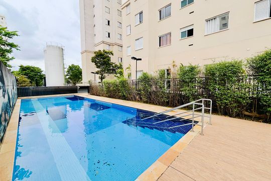 Área comum - Piscina de apartamento para alugar com 2 quartos, 44m² em Vila Nova Curuca, São Paulo