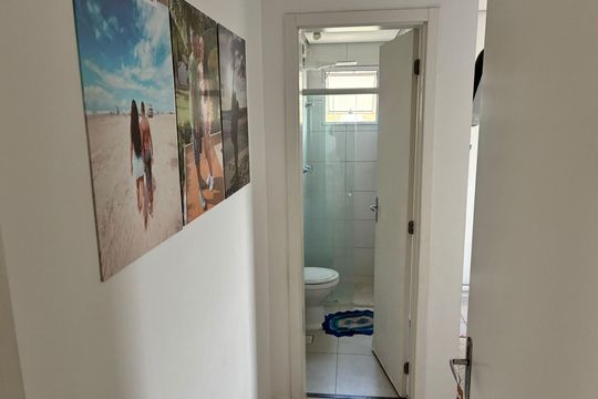 Corredor de apartamento à venda com 3 quartos, 60m² em Parque Fazendinha, Campinas