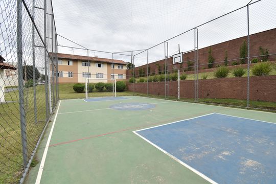 Área comum - Quadra de esportes de casa para alugar com 2 quartos, 62m² em Novo Mundo, Curitiba