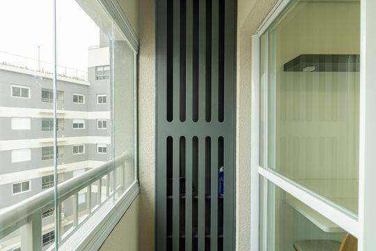 Sacada de apartamento para alugar com 1 quarto, 24m² em Vila Nova Conceição, São Paulo