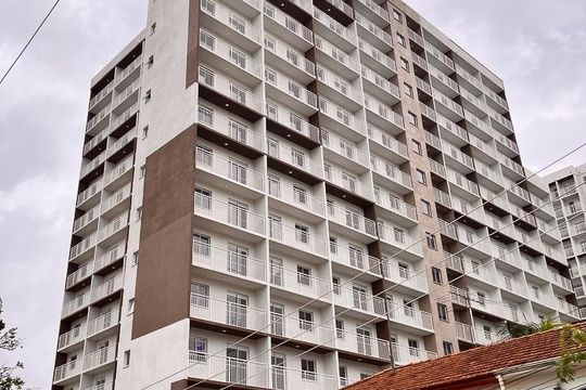 Fachada do Prédio de apartamento para alugar com 1 quarto, 30m² em Planalto Paulista, São Paulo