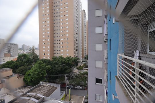 Vista do Quarto de apartamento para alugar com 2 quartos, 65m² em Campestre, Santo André
