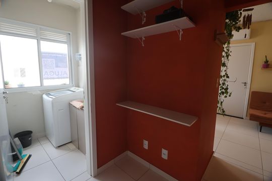 Área de Serviço de apartamento para alugar com 2 quartos, 48m² em Jardim Betânia, Cachoeirinha