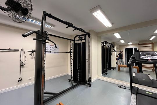 Área comum - Academia de apartamento para alugar com 1 quarto, 64m² em Nossa Senhora do O, São Paulo
