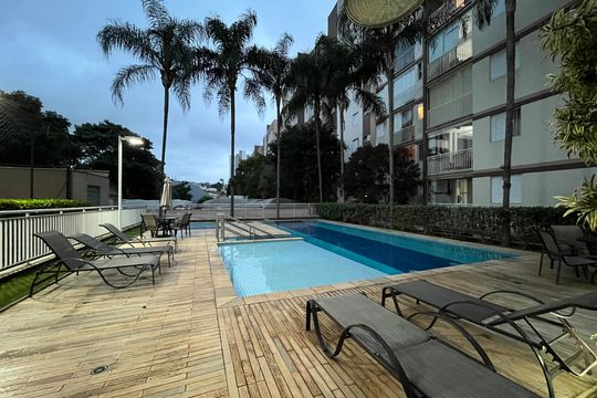 Área comum - Piscina de apartamento para alugar com 1 quarto, 64m² em Nossa Senhora do O, São Paulo
