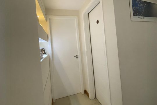 Hall de entrada de apartamento para alugar com 2 quartos, 58m² em Taquara, Rio de Janeiro