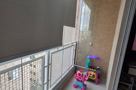 Varanda de apartamento à venda com 2 quartos, 50m² em Jardim do Lago Continuacao, Campinas