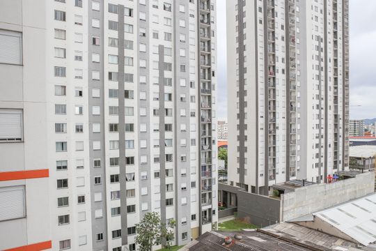 Vista do Quarto 2 de apartamento para alugar com 2 quartos, 40m² em Barra Funda, São Paulo