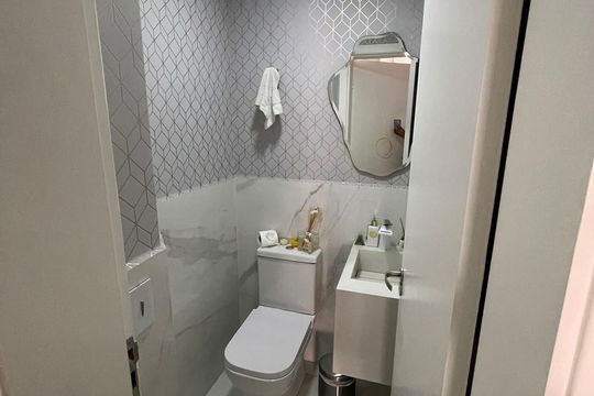 Banheiro 5 de apartamento à venda com 4 quartos, 277m² em Parque Bairro Morumbi, São Paulo