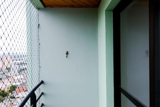 Varanda da Sala de apartamento para alugar com 3 quartos, 62m² em Vila Augusta, Guarulhos