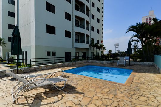 Área comum - Piscina de apartamento para alugar com 3 quartos, 62m² em Vila Augusta, Guarulhos