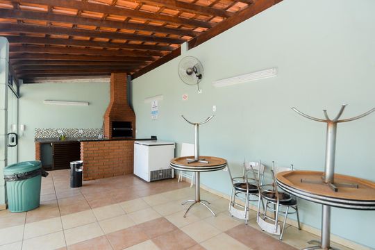 Área comum - Churrasqueira de apartamento para alugar com 3 quartos, 62m² em Vila Augusta, Guarulhos