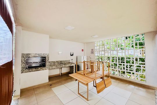 Área comum - Churrasqueira de apartamento para alugar com 2 quartos, 32m² em Itaquera, São Paulo