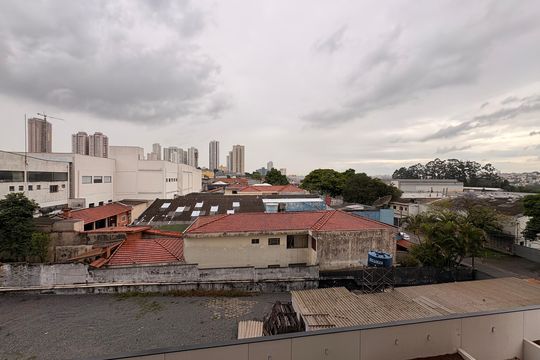 Vista da suíte de apartamento à venda com 2 quartos, 44m² em Campestre, Santo André