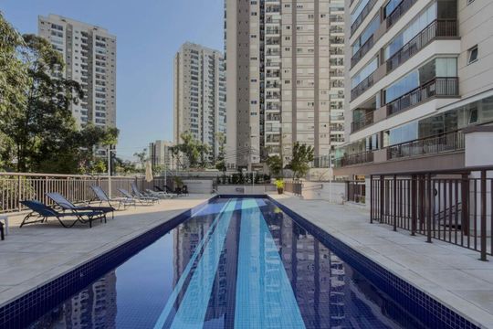 Área comum de apartamento à venda com 2 quartos, 75m² em Vila Andrade, São Paulo