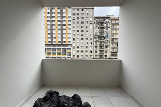 Varanda de kitnet/studio à venda com 1 quarto, 34m² em Campos Elíseos, São Paulo