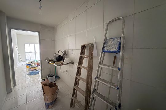 Cozinha de kitnet/studio à venda com 1 quarto, 34m² em Campos Elíseos, São Paulo