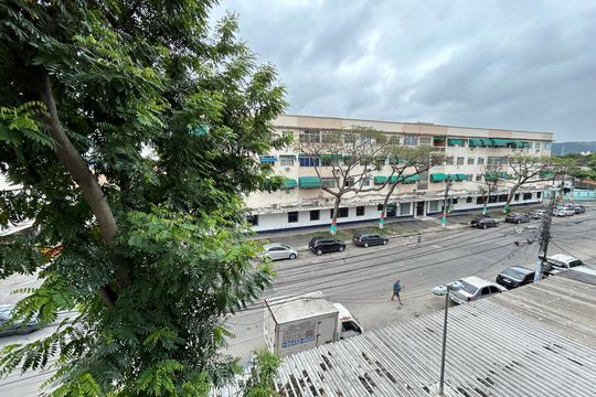 Vista da Sala de apartamento à venda com 1 quarto, 50m² em Realengo, Rio de Janeiro