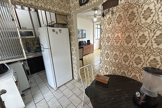 Cozinha de apartamento à venda com 1 quarto, 50m² em Realengo, Rio de Janeiro