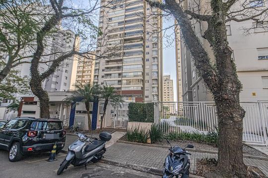 fachada de apartamento para alugar com 3 quartos, 94m² em Vila Gumercindo, São Paulo