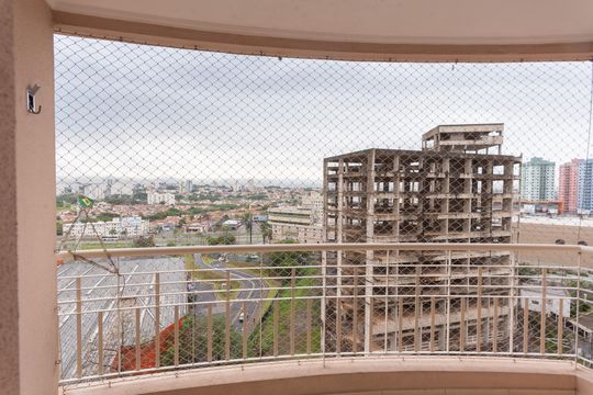Sacada da Sala de apartamento para alugar com 3 quartos, 96m² em Jardim Aurélia, Campinas