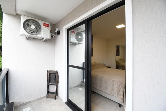 Sacada da Suíte de casa para alugar com 3 quartos, 144m² em Bacacheri, Curitiba