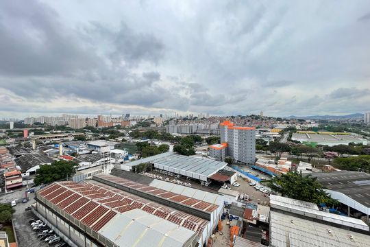 Vista da sala de apartamento para alugar com 2 quartos, 70m² em Jaguaré, São Paulo