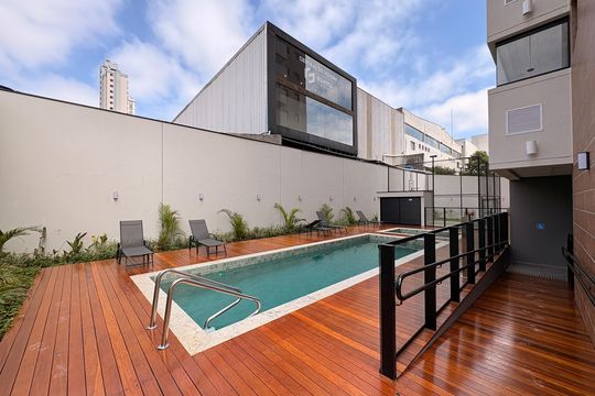 Área comum - Piscina de apartamento à venda com 2 quartos, 44m² em Campestre, Santo André