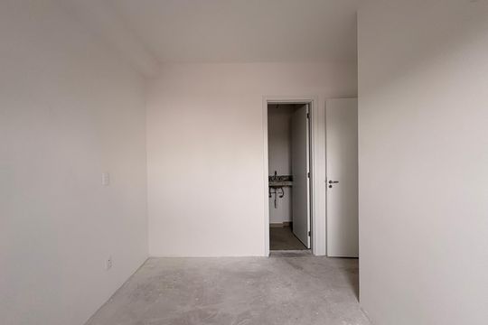 Suite de apartamento à venda com 2 quartos, 44m² em Campestre, Santo André