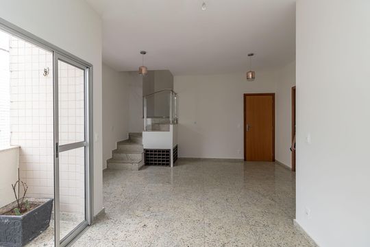 Sala 1 de apartamento para alugar com 3 quartos, 267m² em Castelo, Belo Horizonte