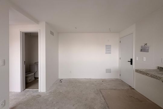Sala de apartamento à venda com 2 quartos, 44m² em Campestre, Santo André