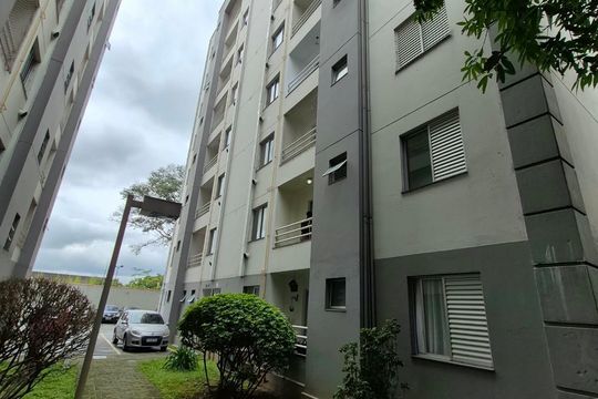 Fachada  de apartamento para alugar com 2 quartos, 58m² em Chácara Agrindus, Taboão da Serra