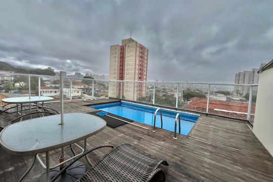 Área comum - Piscina de apartamento à venda com 2 quartos, 56m² em Vila Guarani (zona Sul), São Paulo