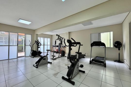 Área comum - Academia de apartamento à venda com 2 quartos, 56m² em Vila Guarani (zona Sul), São Paulo
