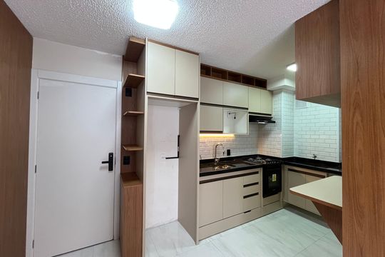 Cozinha de apartamento para alugar com 2 quartos, 35m² em Vila Pirituba, São Paulo