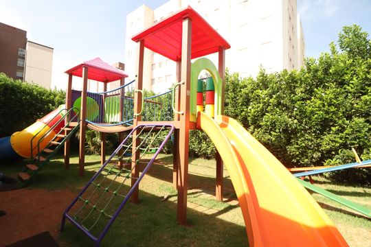 Área comum - Playground de apartamento para alugar com 2 quartos, 50m² em Jardim Espanha, Uberlândia