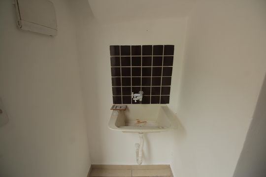 Cozinha e Área de Serviço de casa de condomínio para alugar com 1 quarto, 30m² em Macuco, Santos