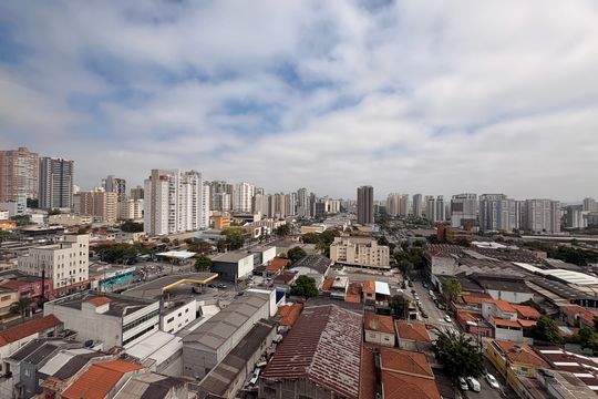 Vista de apartamento à venda com 2 quartos, 44m² em Campestre, Santo André