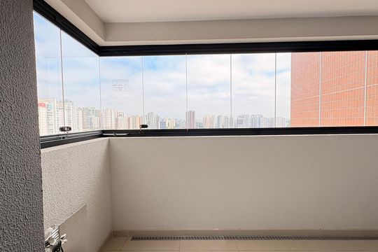 Varanda de apartamento à venda com 2 quartos, 44m² em Campestre, Santo André