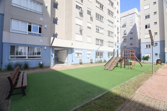 Área comum - Playground de apartamento para alugar com 2 quartos, 56m² em Fátima, Canoas