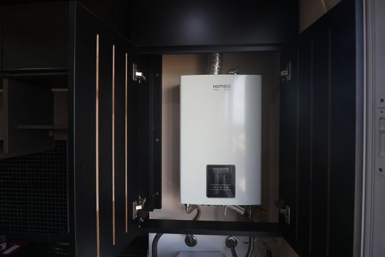 Cozinha - Armários de apartamento para alugar com 2 quartos, 56m² em Fátima, Canoas